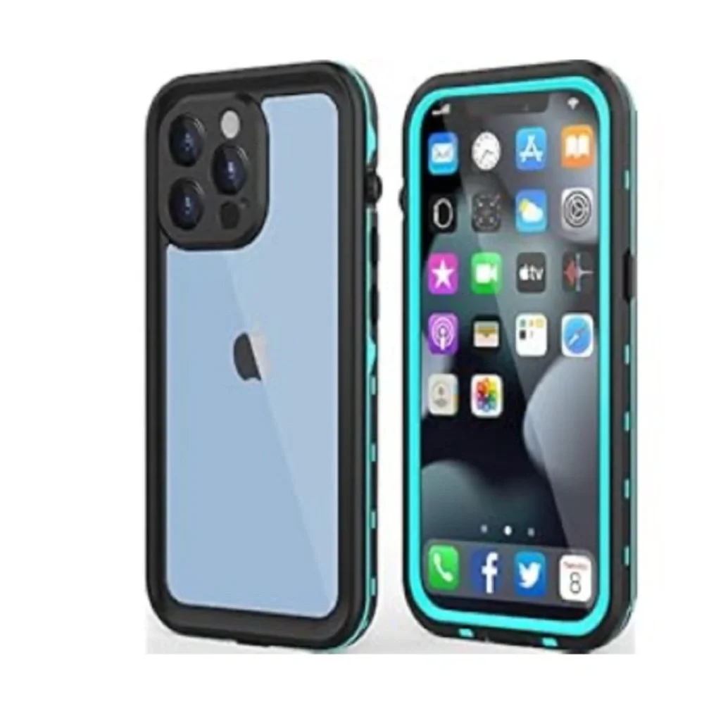 Design for iPhone 13 Pro Waterproof Case, Shockproof Dust proof Phone Case